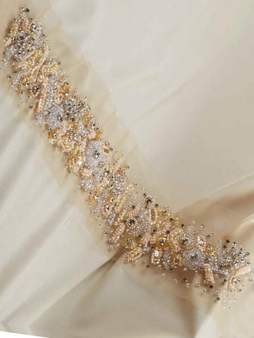 #B0890 Sophisticated Spark: Hand-Beaded Trim featuring Beads and Dainty Sequins